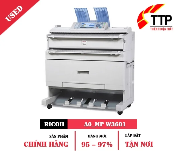 Máy photocopy A0 Ricoh Aficio MP W3601