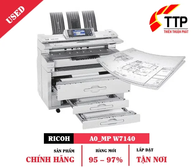 Máy photocopy A0 Ricoh MP W7140
