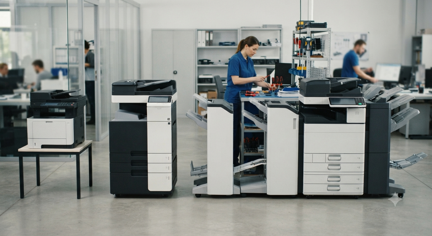 Phân loại máy photocopy theo công suất