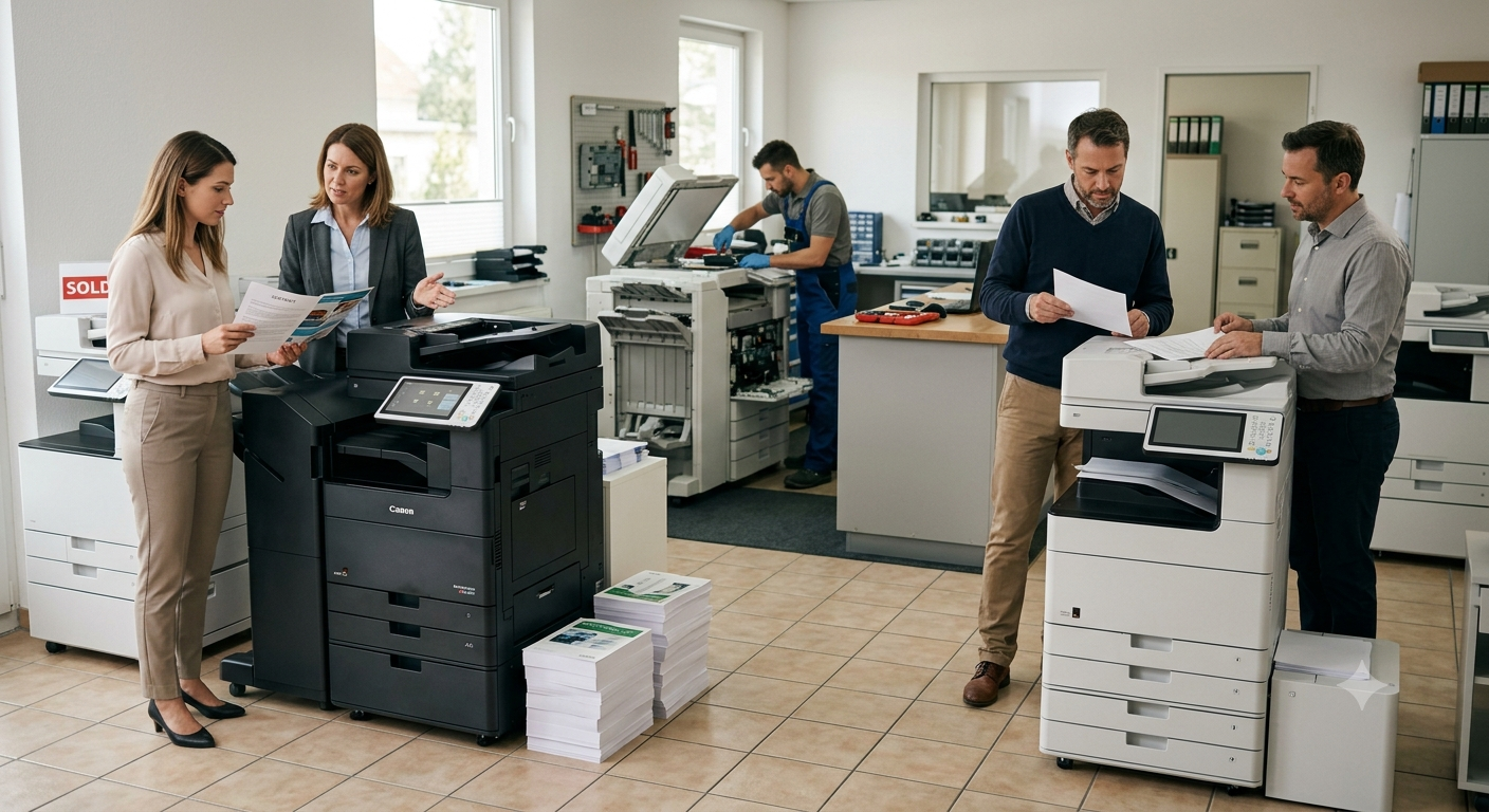 Mua hay thuê máy photocopy: Lựa chọn tối ưu theo nhu cầu