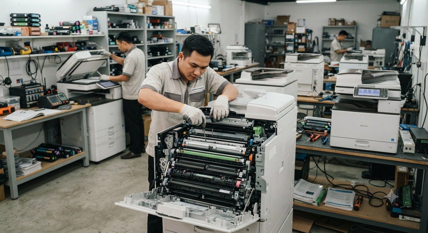 Đặc điểm của dòng máy photocopy Ricoh