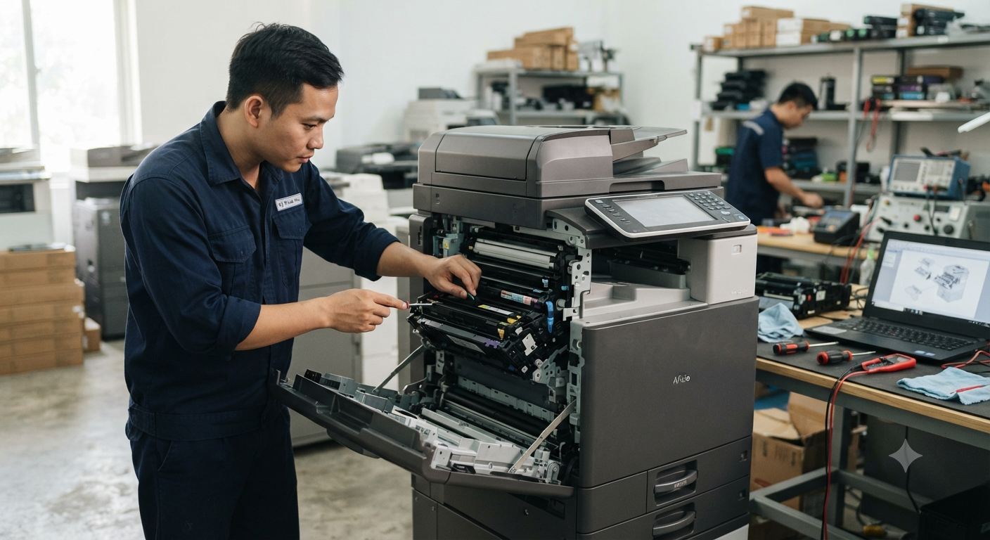 Đánh giá tổng quan về máy photocopy Ricoh