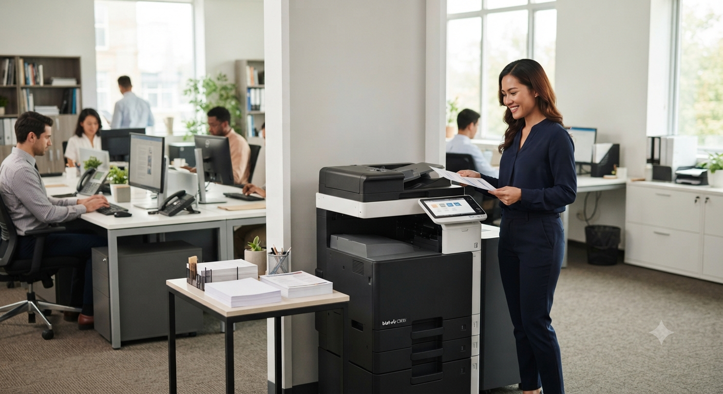 Thuê máy photocopy: Giải pháp linh hoạt và tối ưu chi phí vận hành